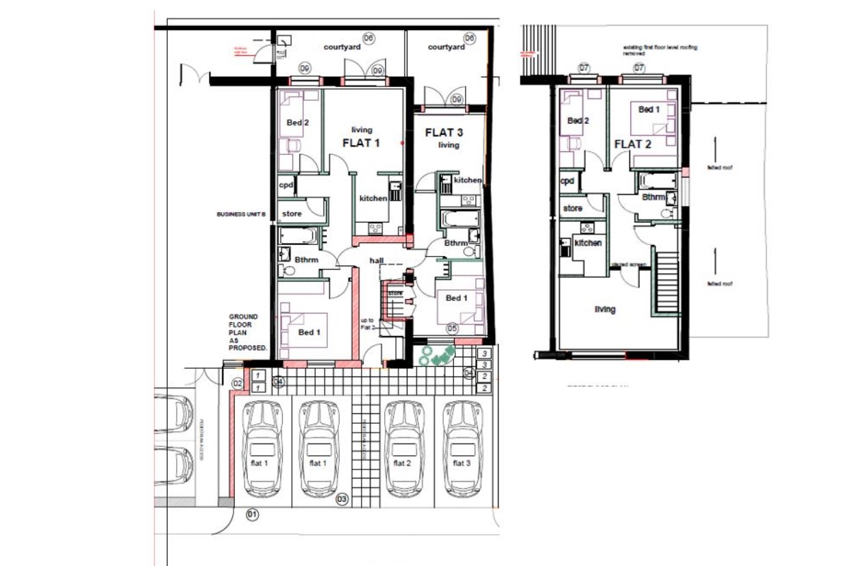 Commercial unit converting to flats DIYnot Forums