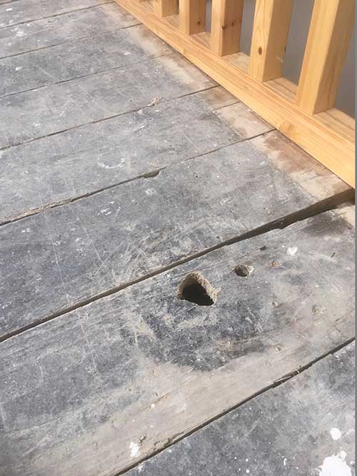Filling holes in floorboards DIYnot Forums