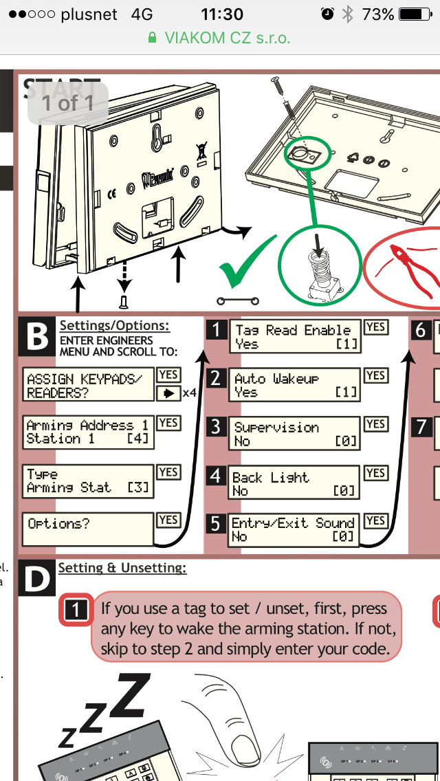 Pyronix Enforcer Wireless Keypad Volume | DIYnot Forums