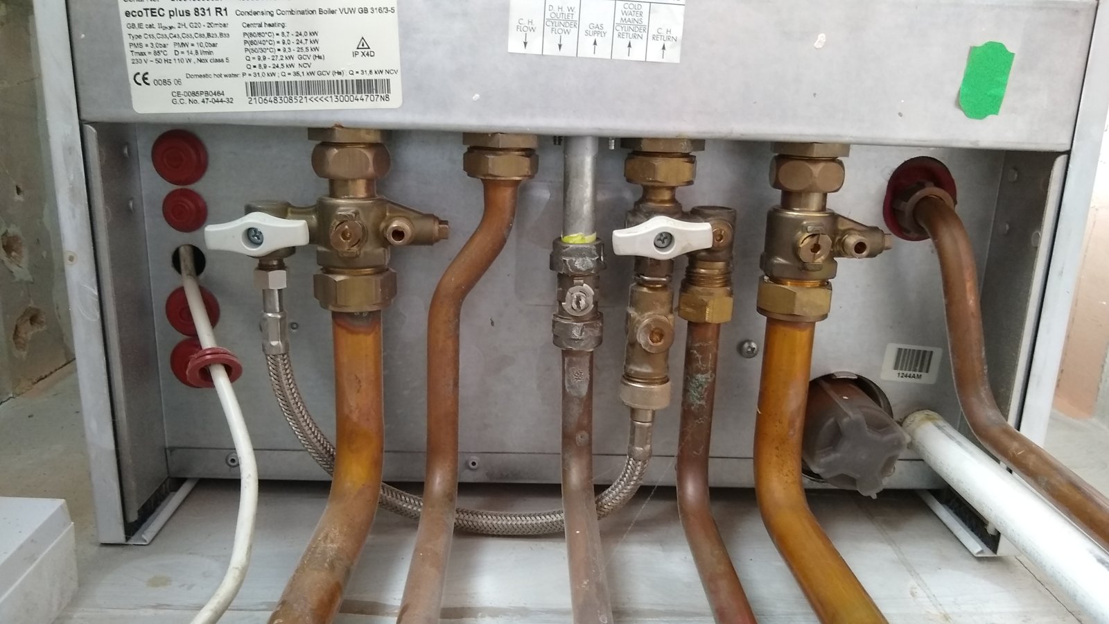 Is it ok to run a combi boiler (Vailant) if I remover the rads DIYnot