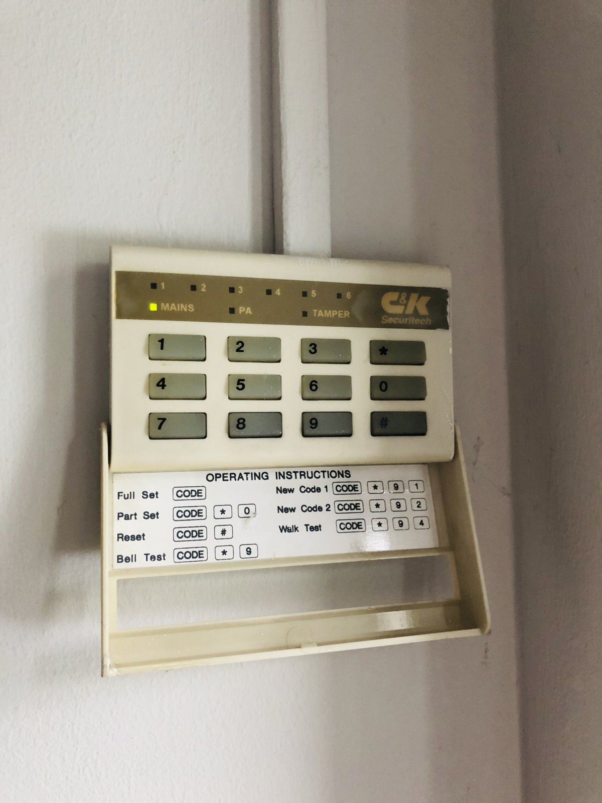 C&k securitec tamper DIYnot Forums