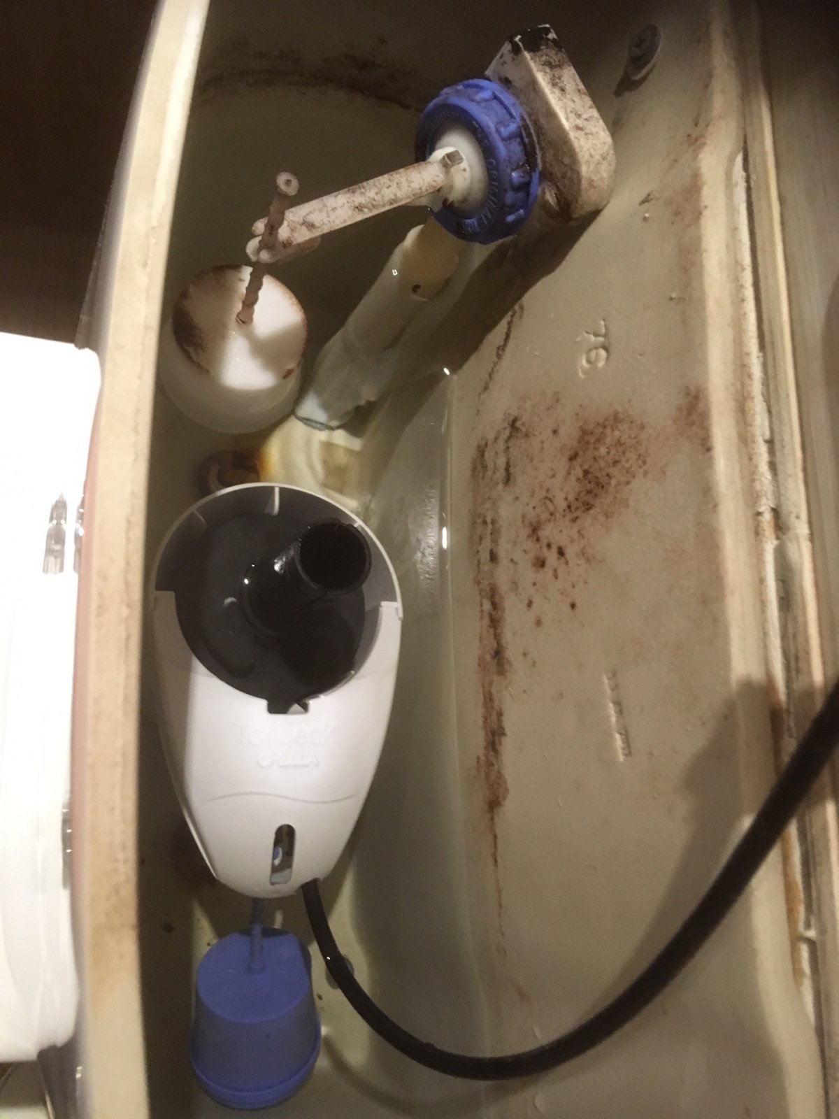 Toilet cistern leak into the bowl DIYnot Forums