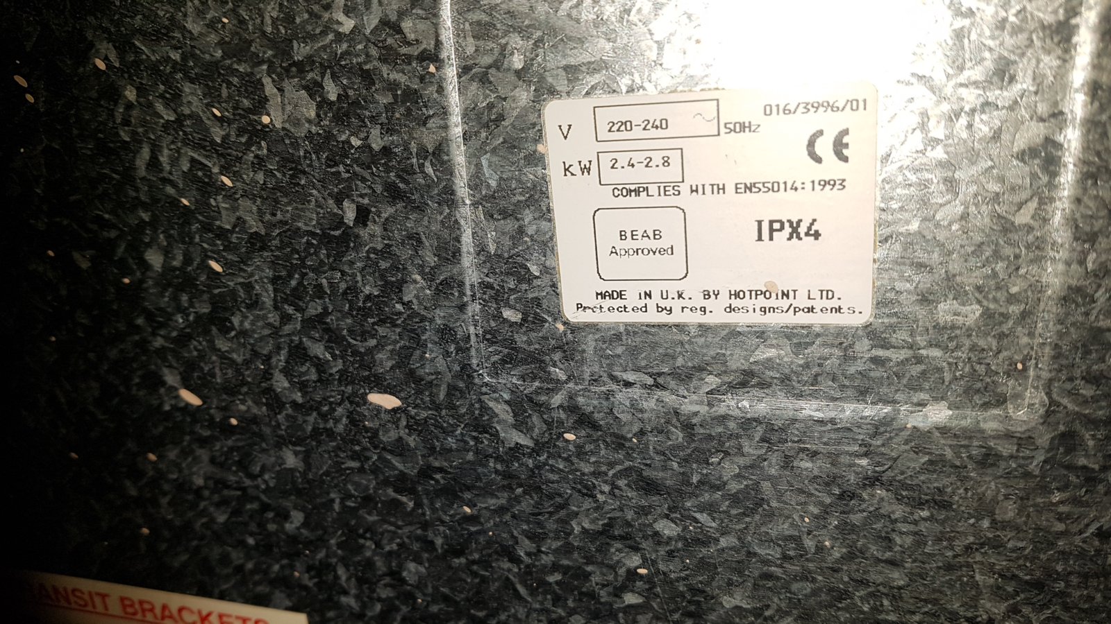 Hotpoint washing machine problems | DIYnot Forums