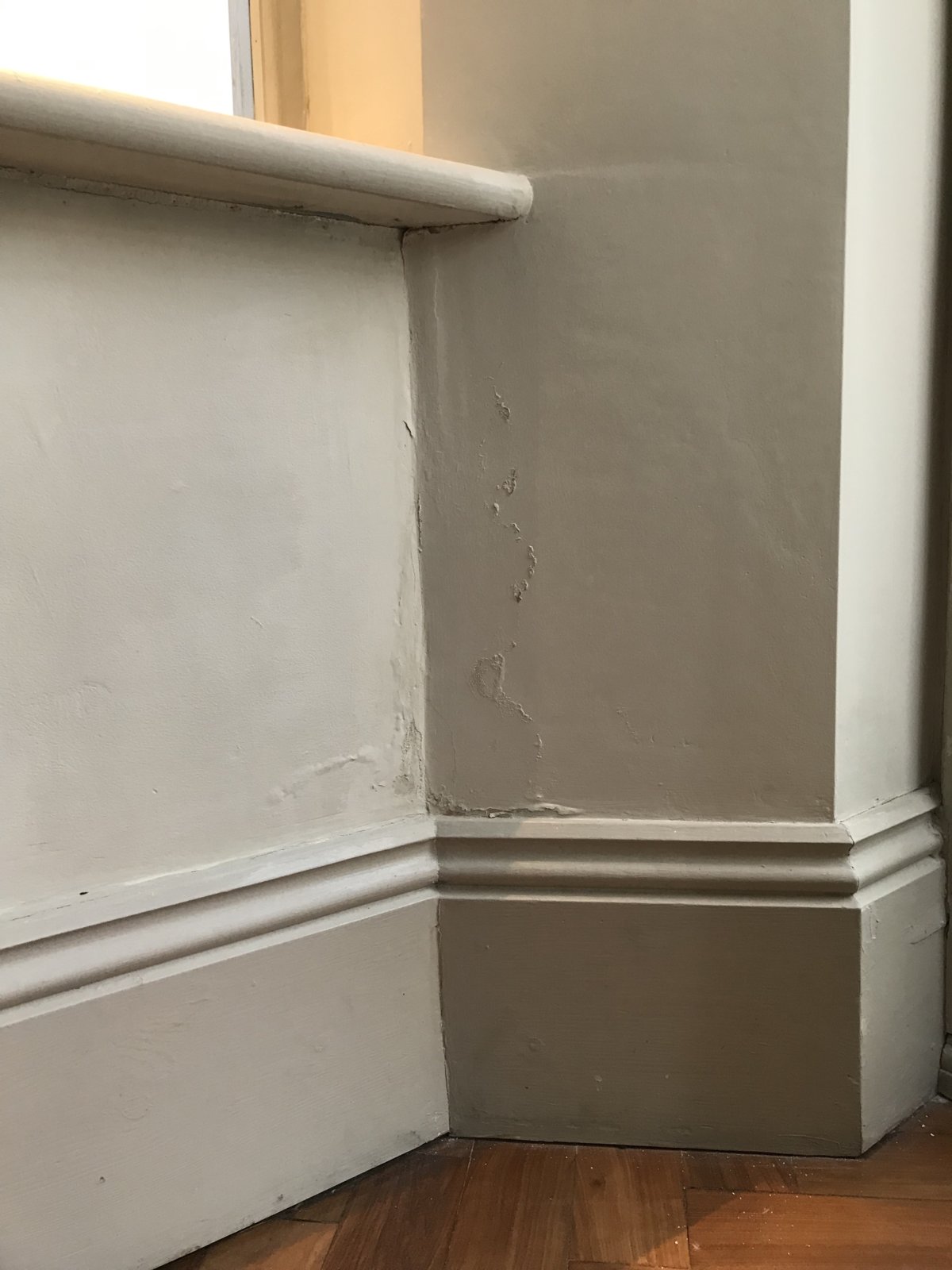 Paint Blisters on Wall. (With Photos) DIYnot Forums