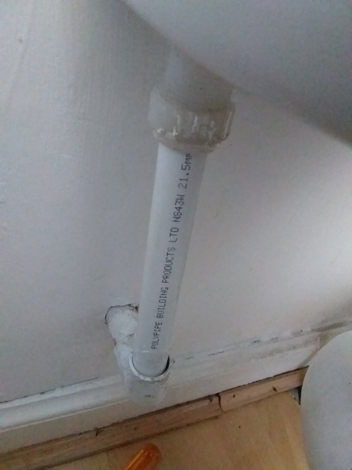 Toilet overflow downpipe drip leak. DIYnot Forums