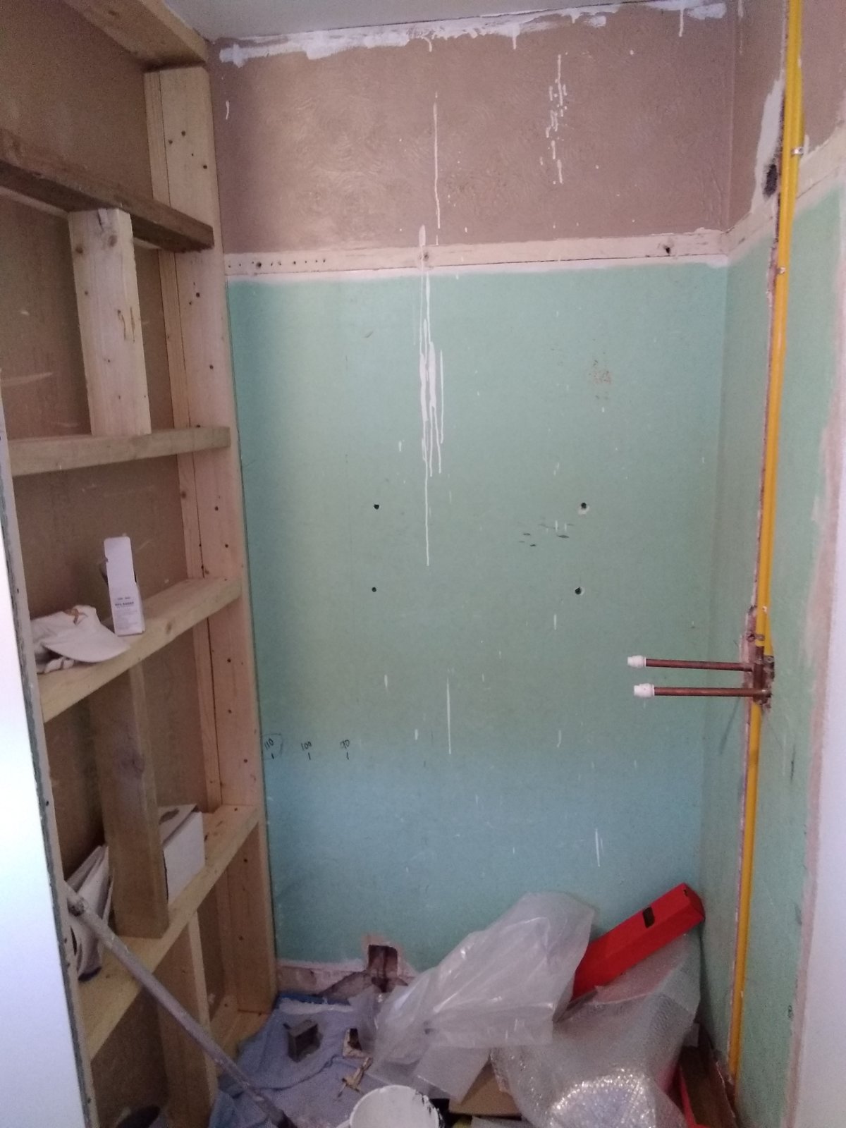 Should i put insulation in internal shower wall? DIYnot Forums