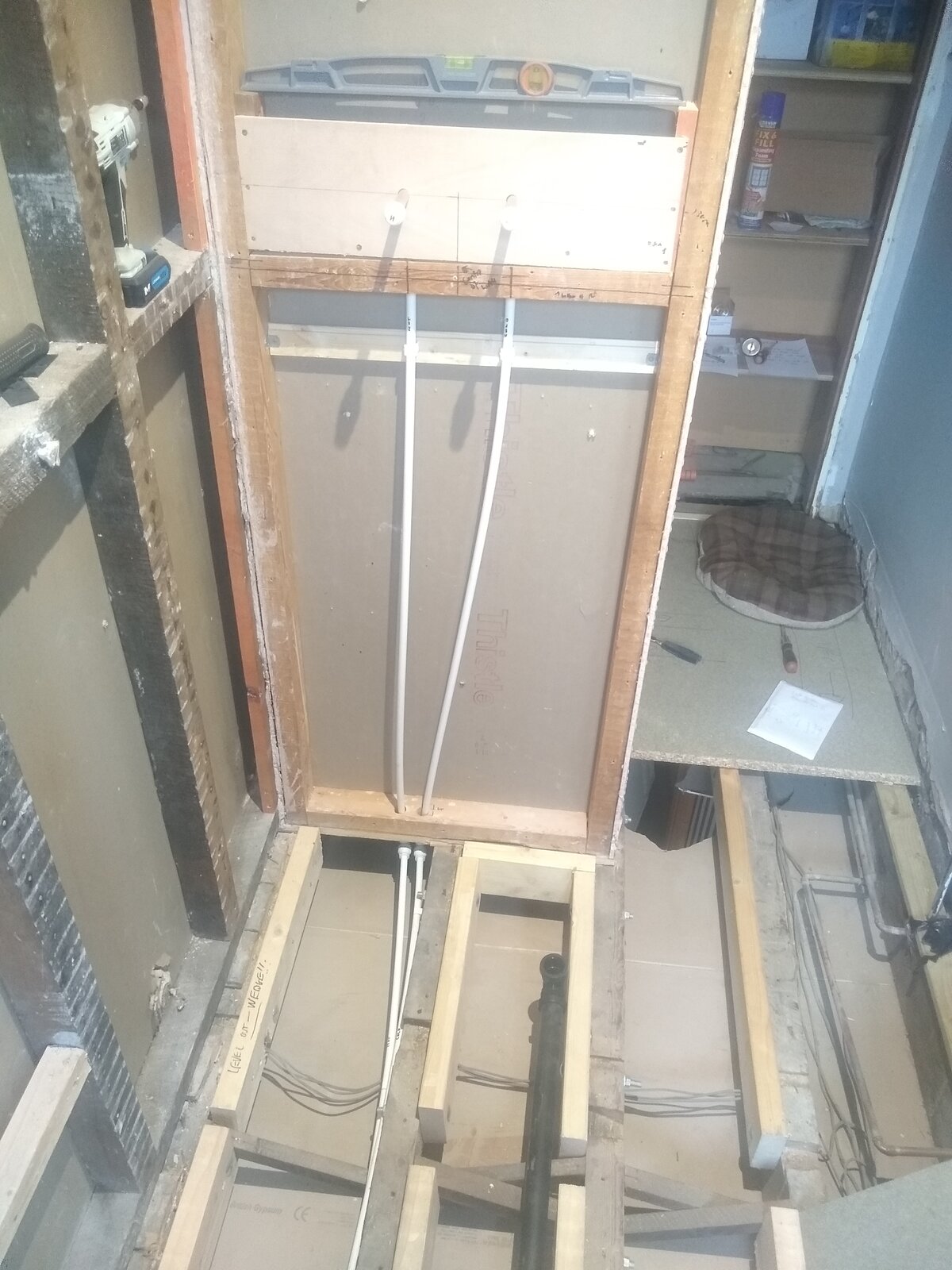 shower tray waste installation DIYnot Forums