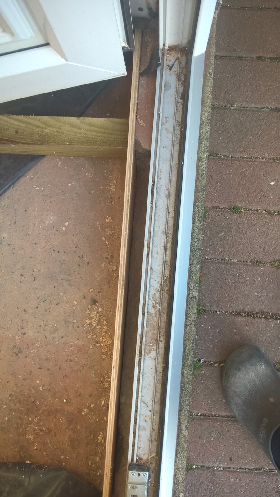 repairing concrete door threshold DIYnot Forums