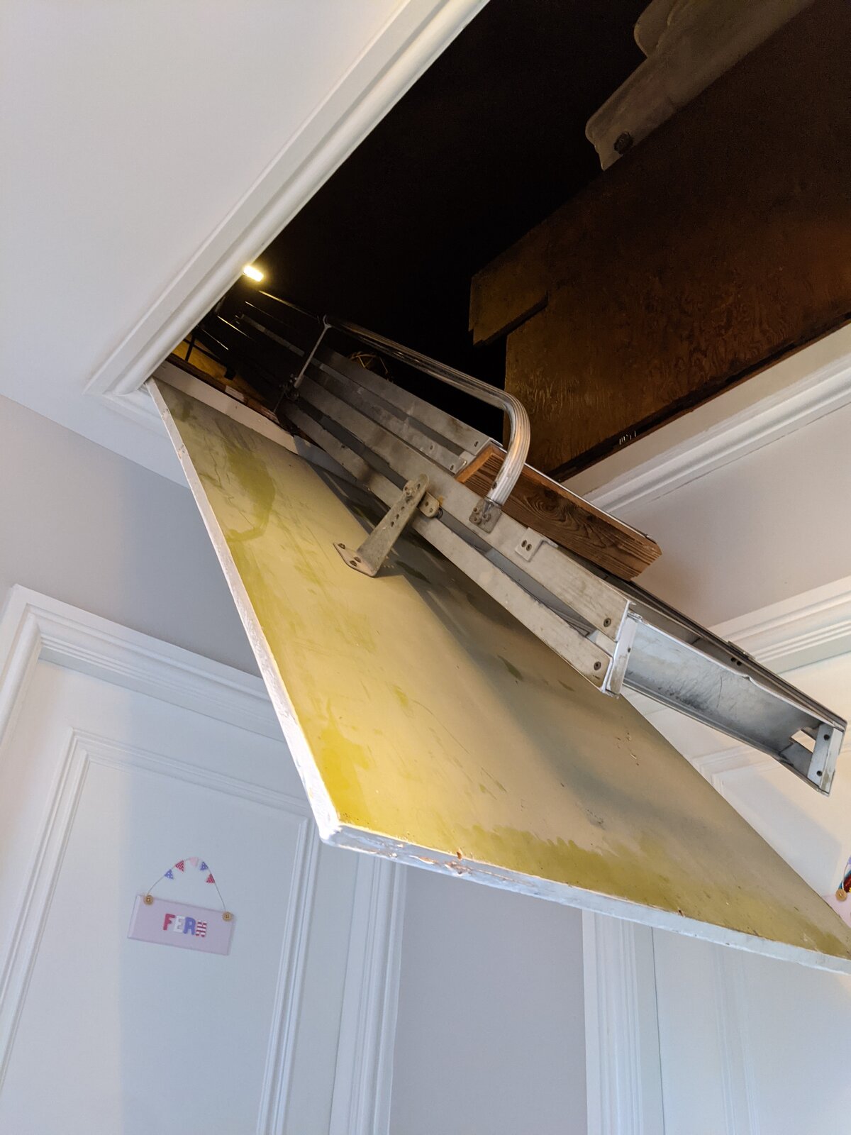 Bent loft hatch, strong latch DIYnot Forums