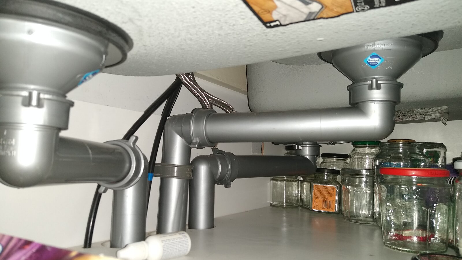 Leaking Under Sink Waste Pipe Diynot Forums My XXX Hot Girl