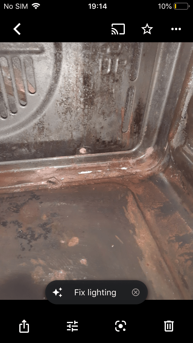 rust hole in oven shall i repair or get another ? DIYnot Forums