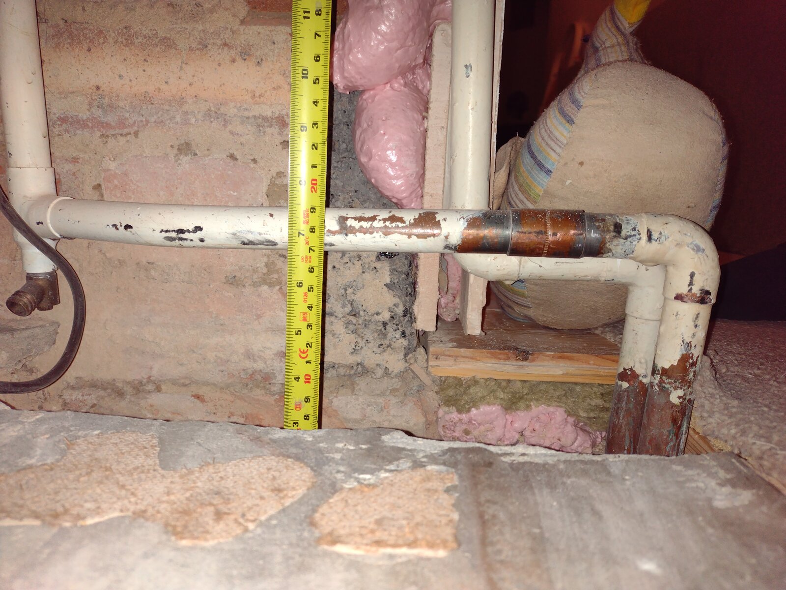 How much depth needed to bury hearing pipes? And how to cover? DIYnot