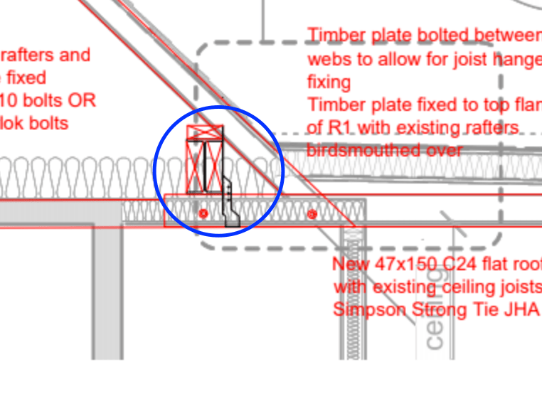 Timber size to bolt to steel beam DIYnot Forums