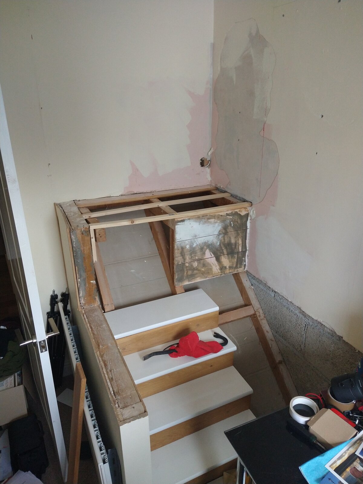 Sorting a stair bulkhead DIYnot Forums