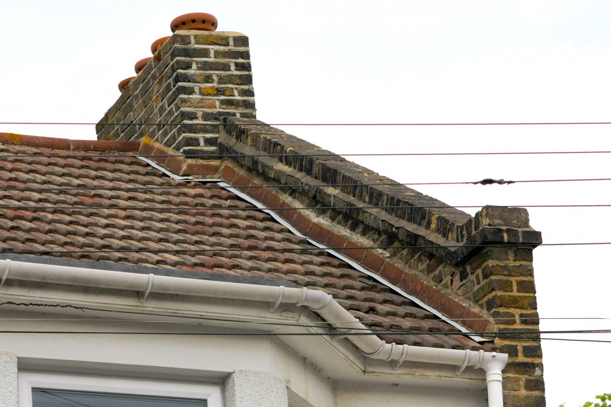 Reflashing victorian terrace and repairing brickonedge coping