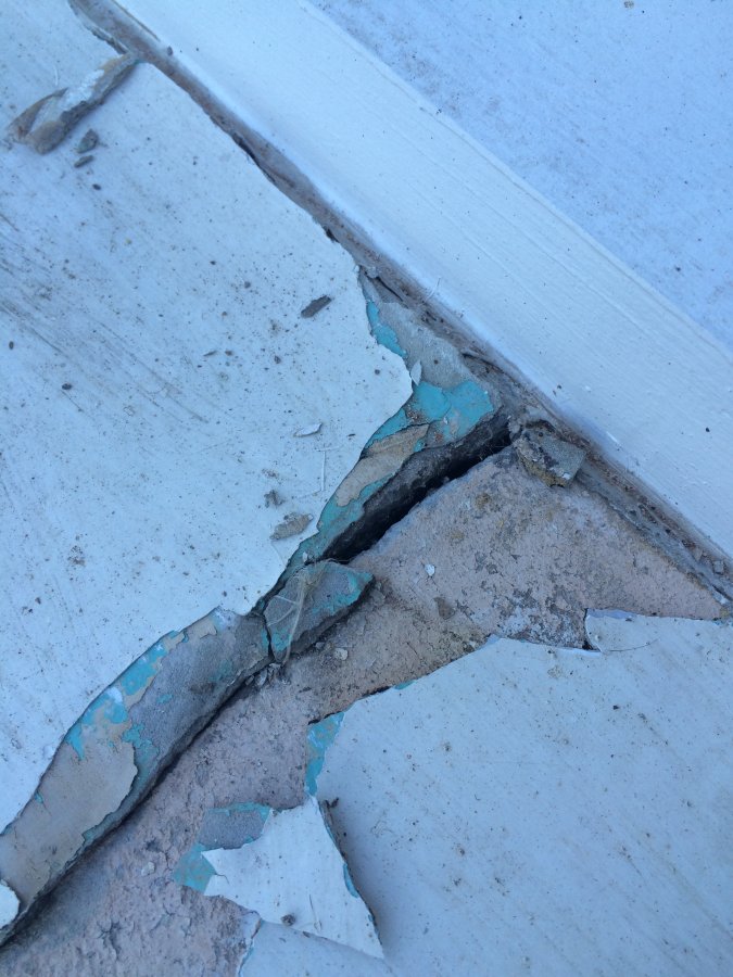 Repair Cracked Concrete Window Sill