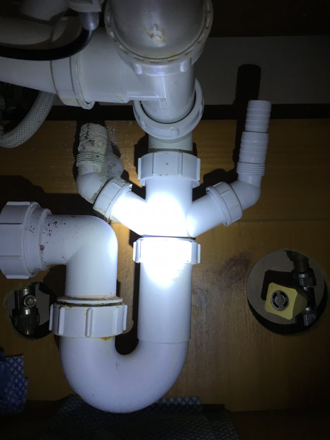 Leak under sink (photo inside) DIYnot Forums