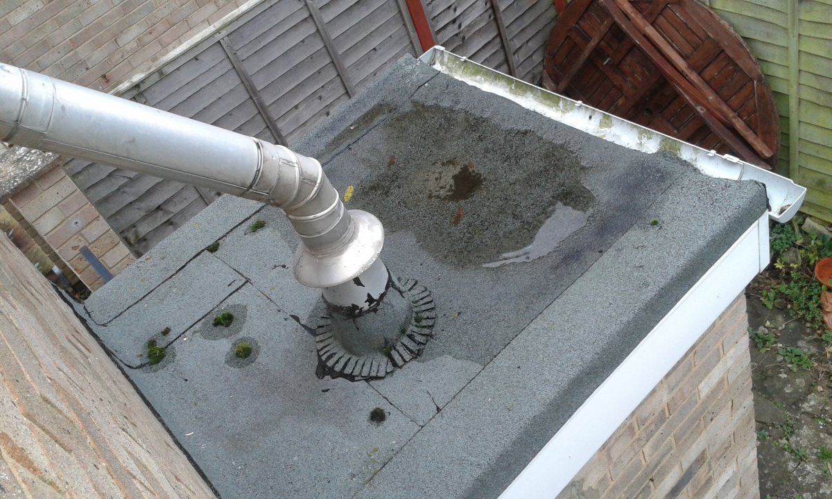 Felt roof leaking and sink in need advice DIYnot Forums
