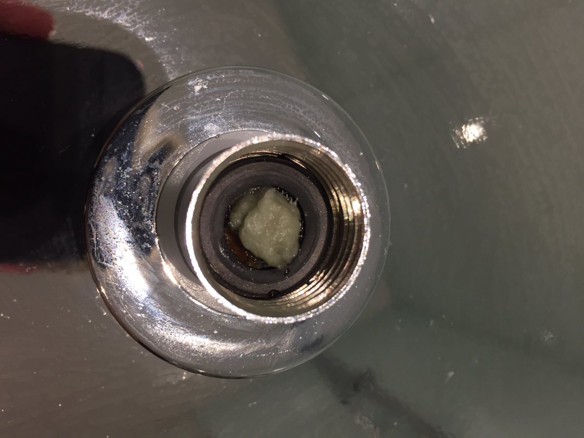 Green gunk in shower head connection DIYnot Forums
