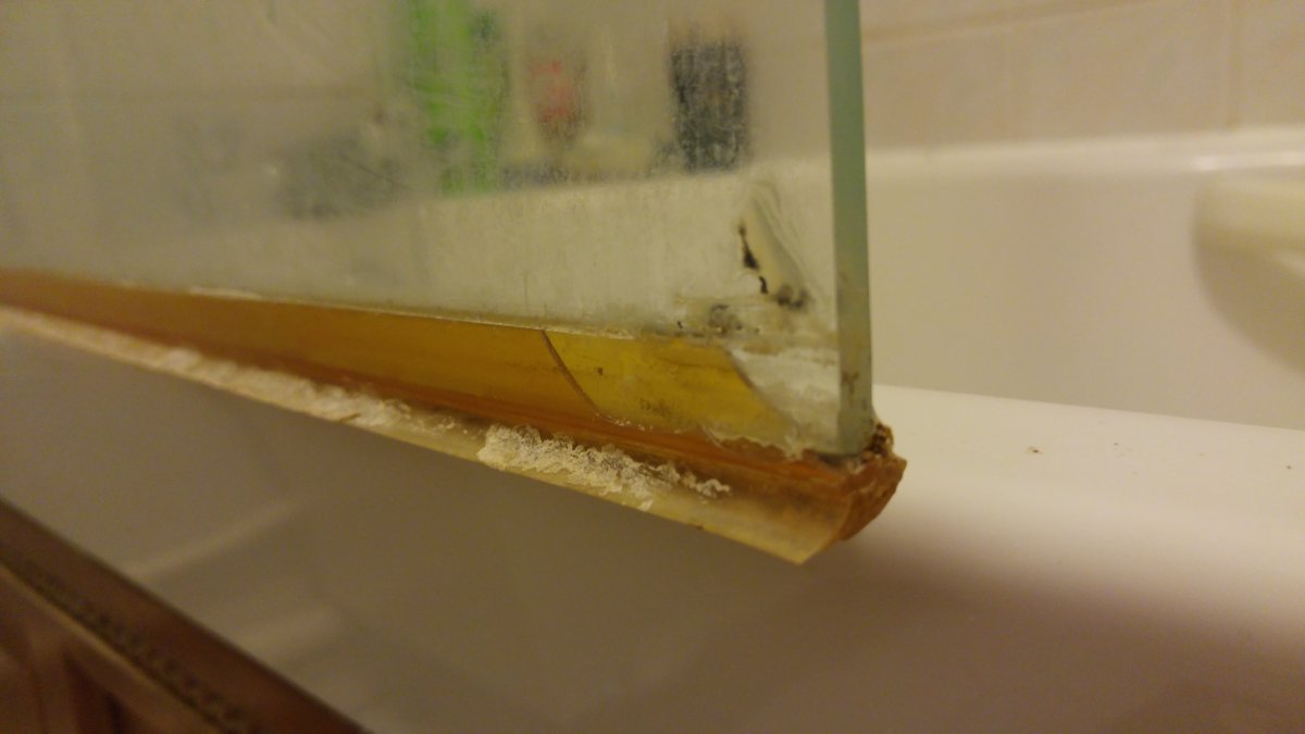 Remove shower screen sealant hard and DIYnot Forums