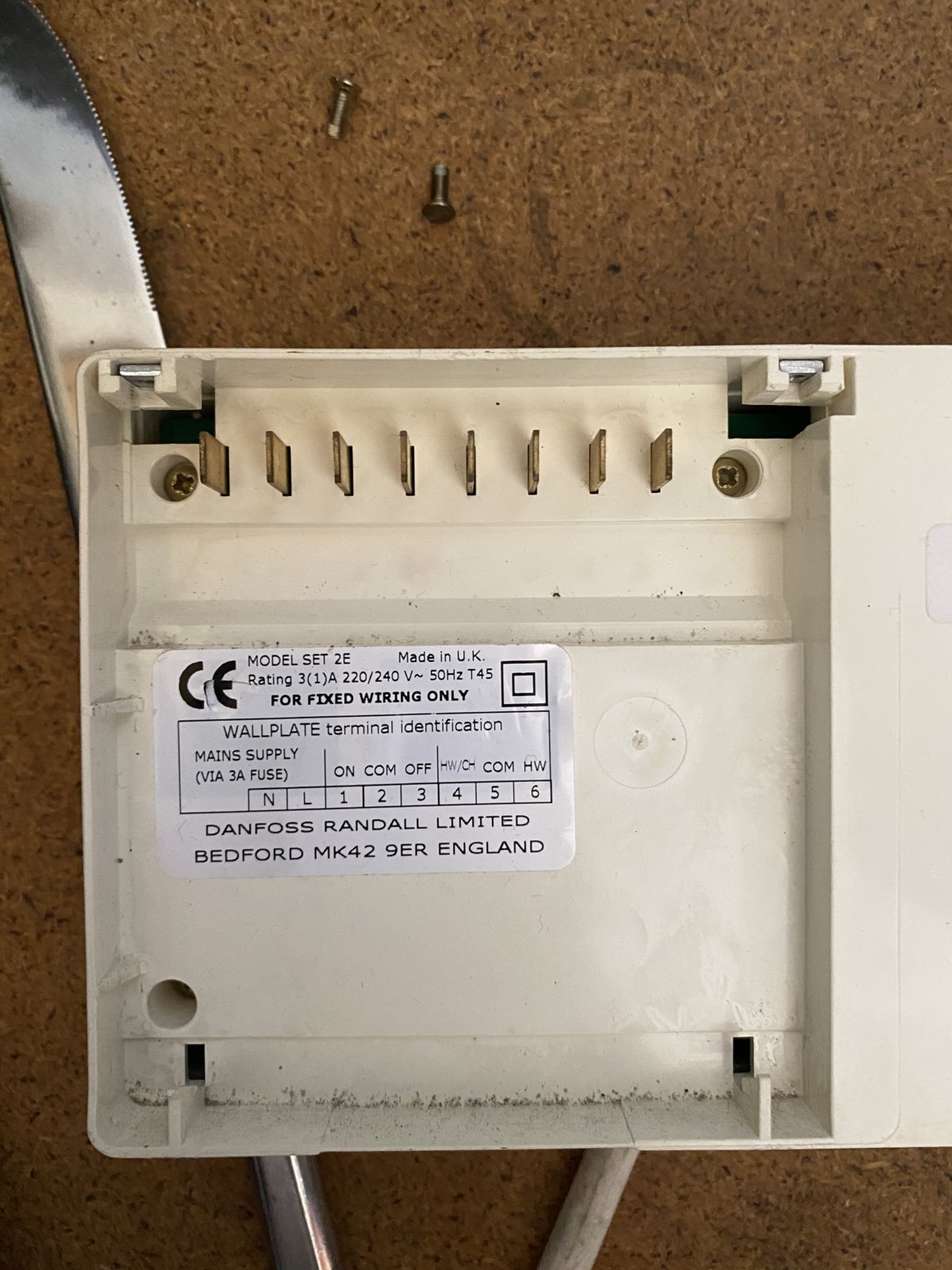 Hive Install (Help with wiring) | DIYnot Forums