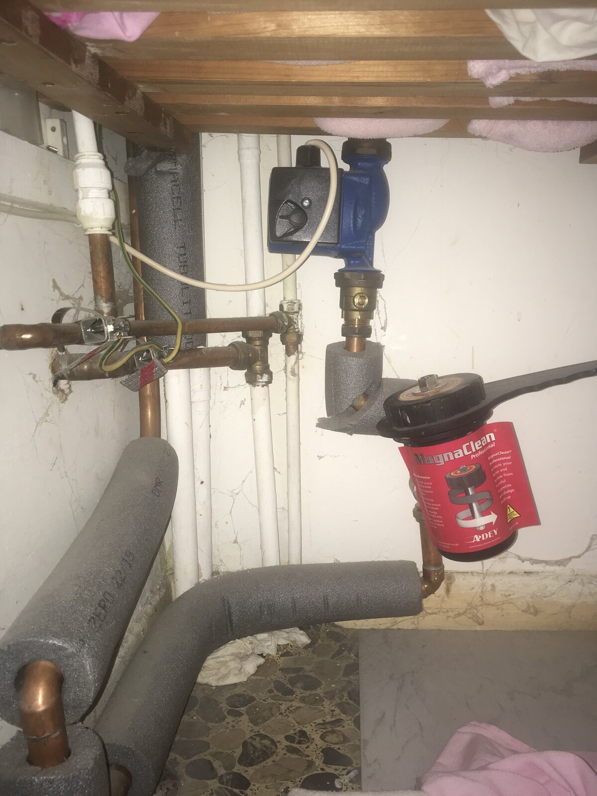Boiler tripping out after drilling through water pipe DIYnot Forums