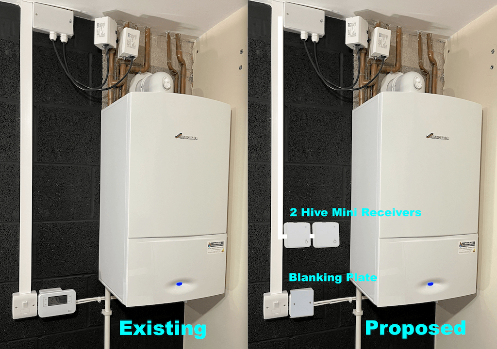 Dual Heating Zones Hive Mini Install DIYnot Forums