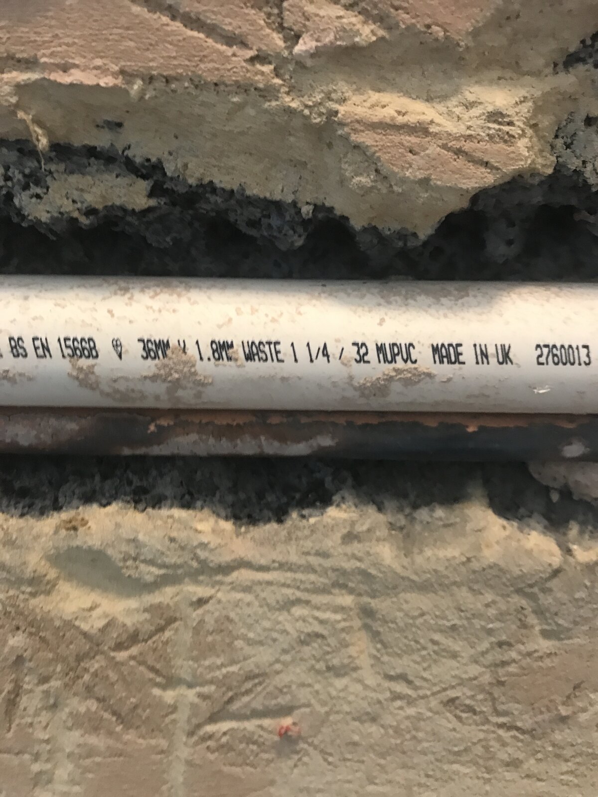 Pipes in wall DIYnot Forums