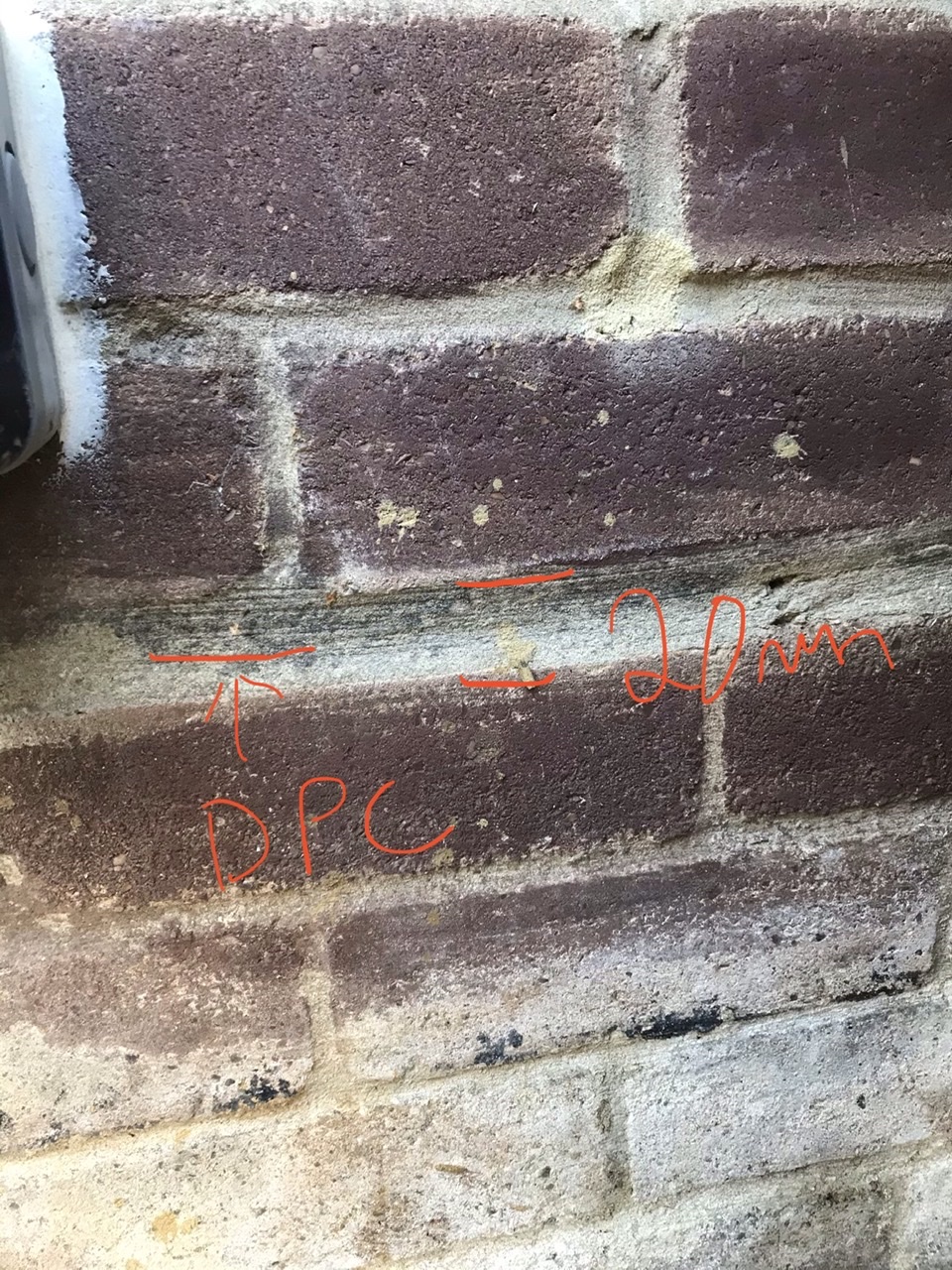 Calculate foundation concrete level double thick dpc mortar DIYnot Forums