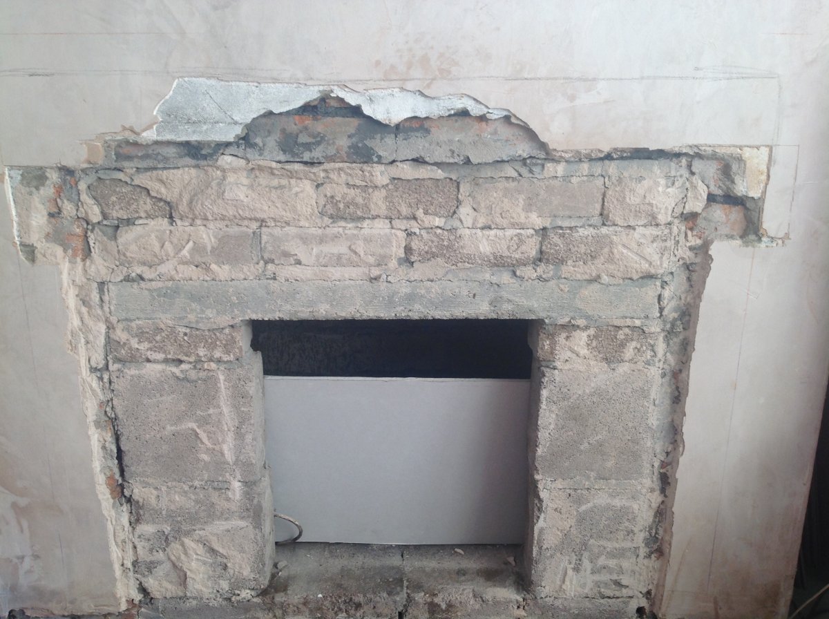 Fireplace opening (moved from Projects) DIYnot Forums