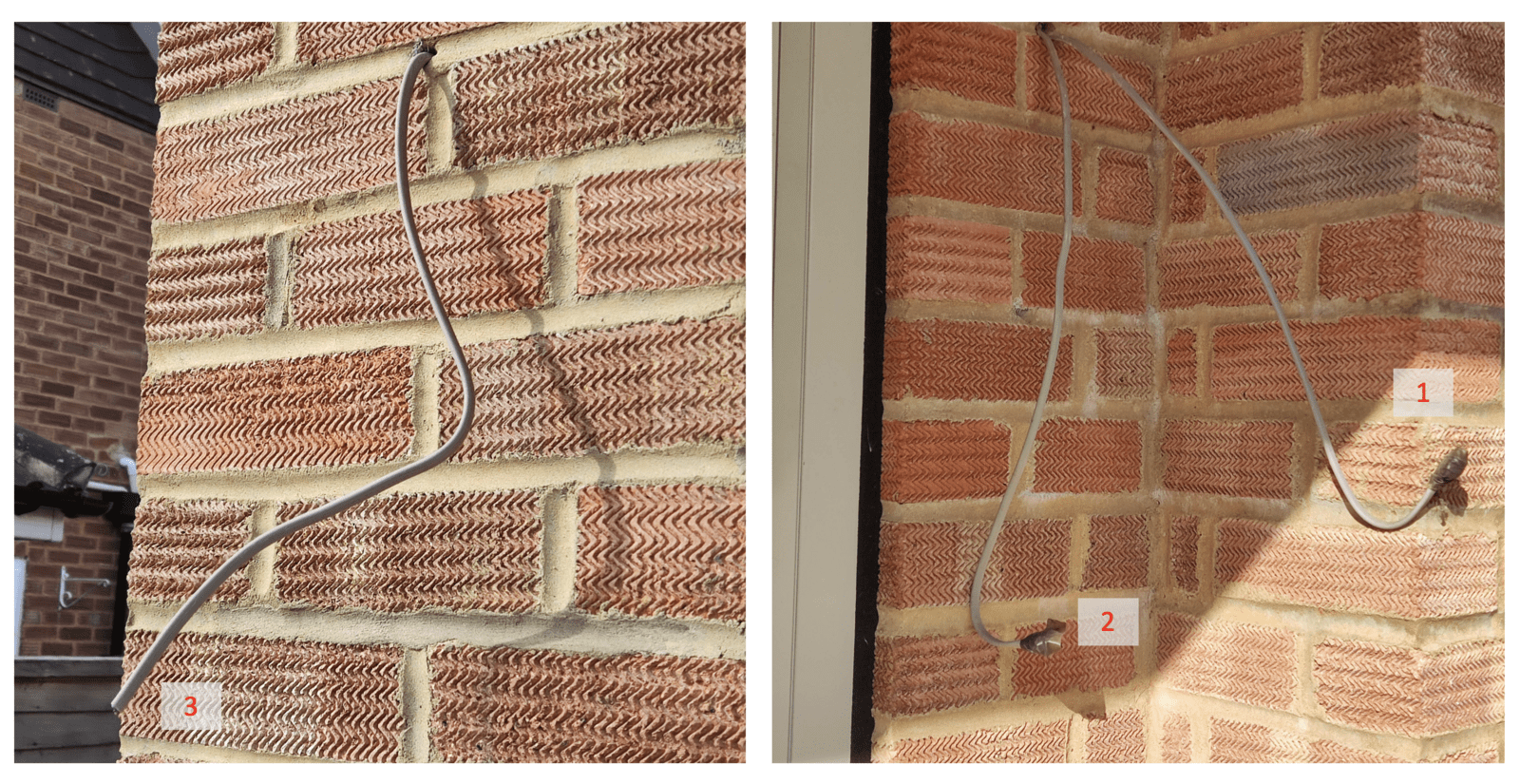 Outdoor lights on two ring circuits | DIYnot Forums