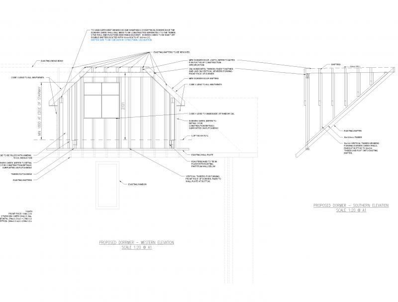 Designing dormer in loft conversion DIYnot Forums
