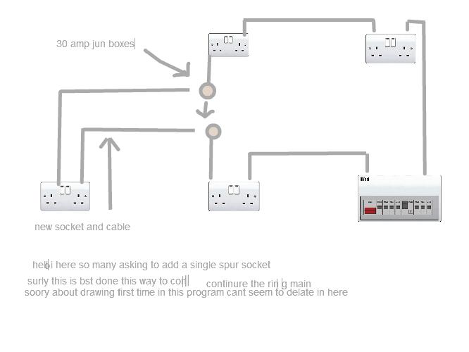 double socket diagram | DIYnot Forums