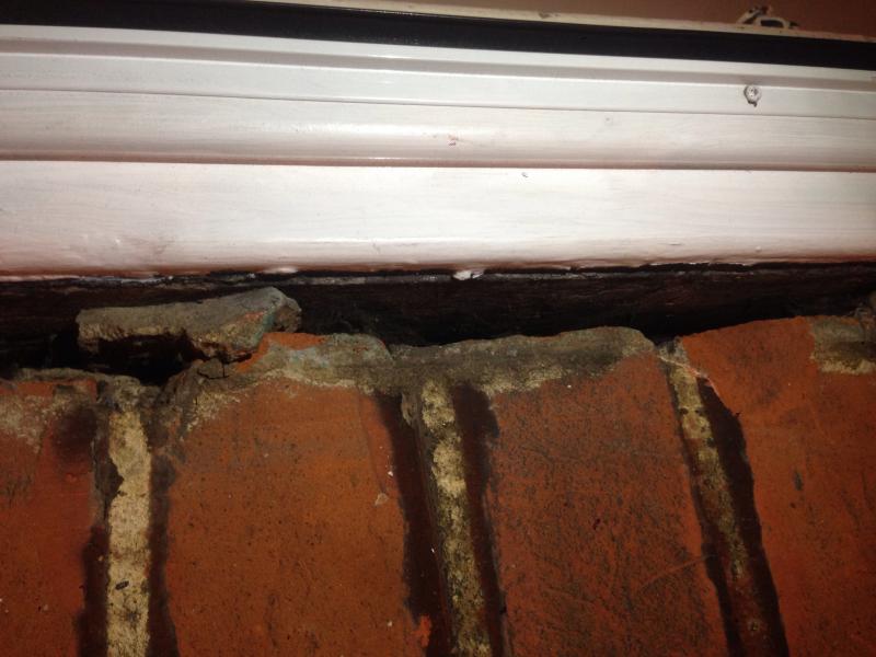 Filling a gap between front door and wall DIYnot Forums