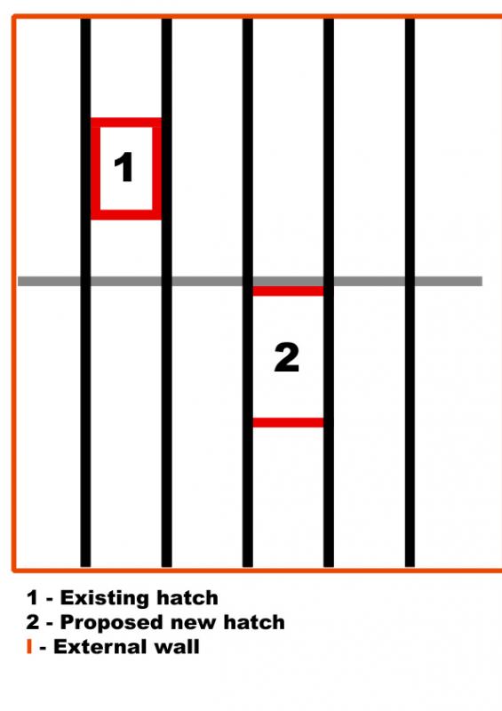 Cutting a new loft hatch DIYnot Forums