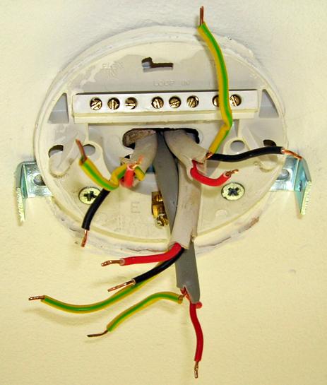 wiring new ceiling light | DIYnot Forums