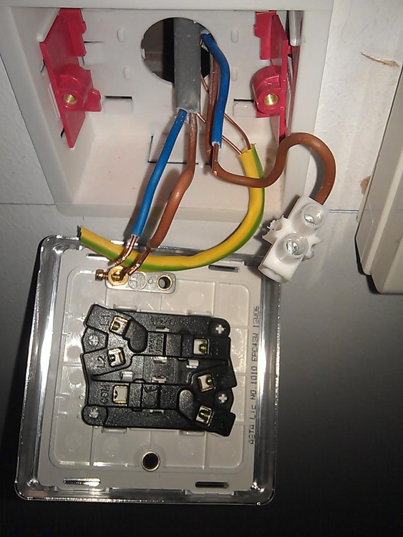 Double Gang Switch Wiring Diagram