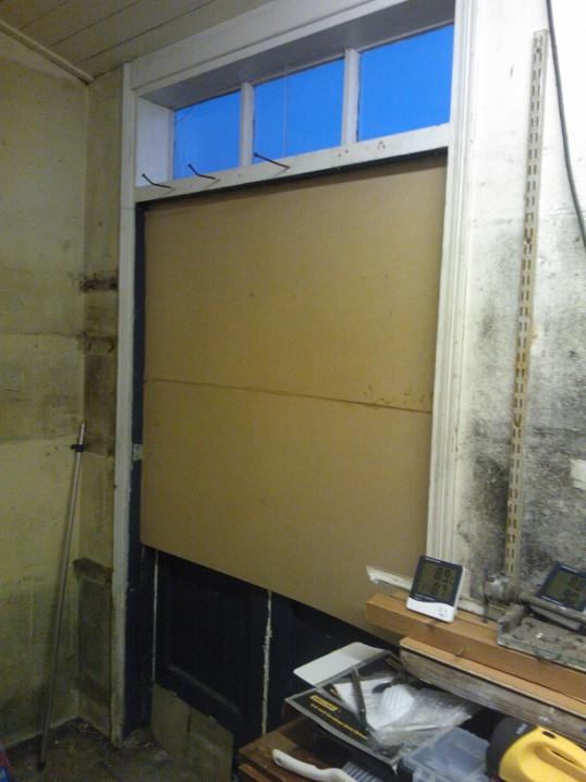 Blocking up external door DIYnot Forums