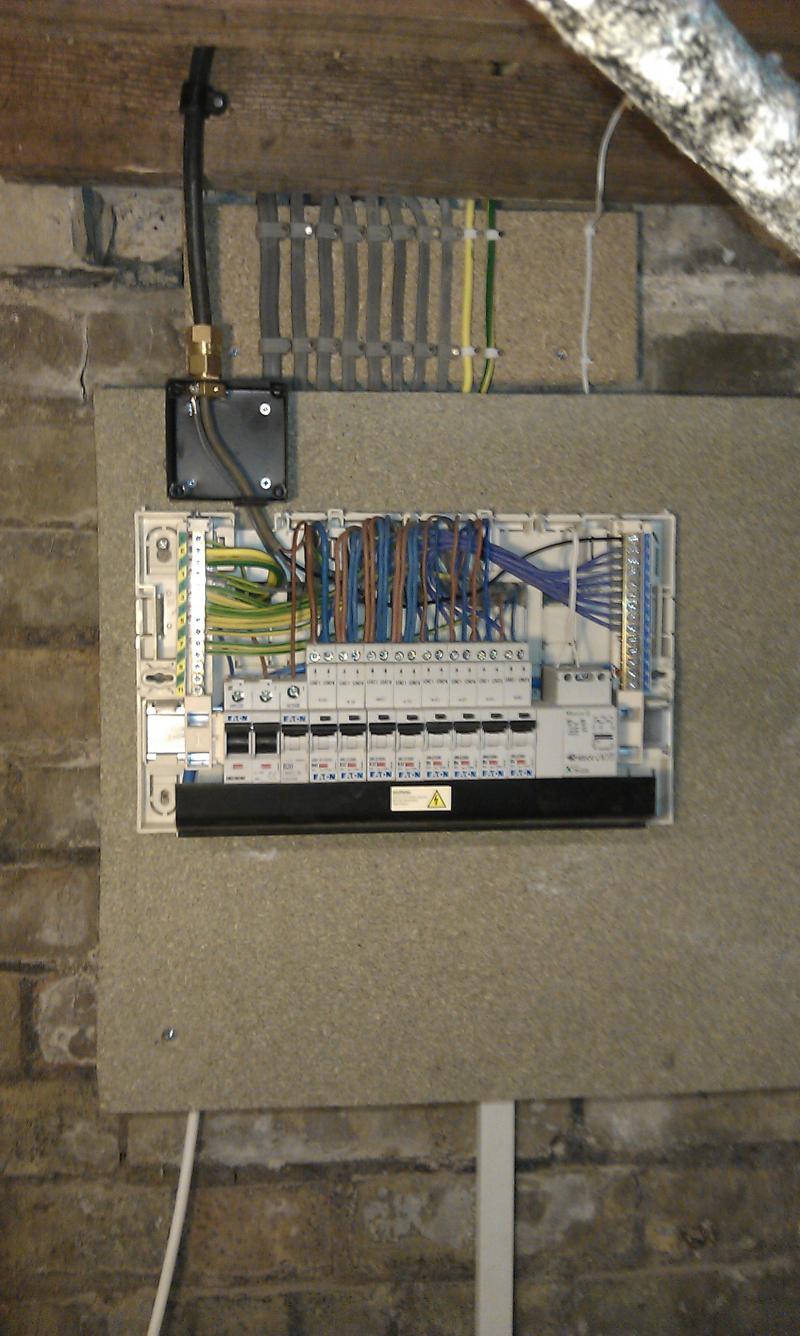 Bridge from old meter to new CU. 25mm SWA. DIYnot Forums