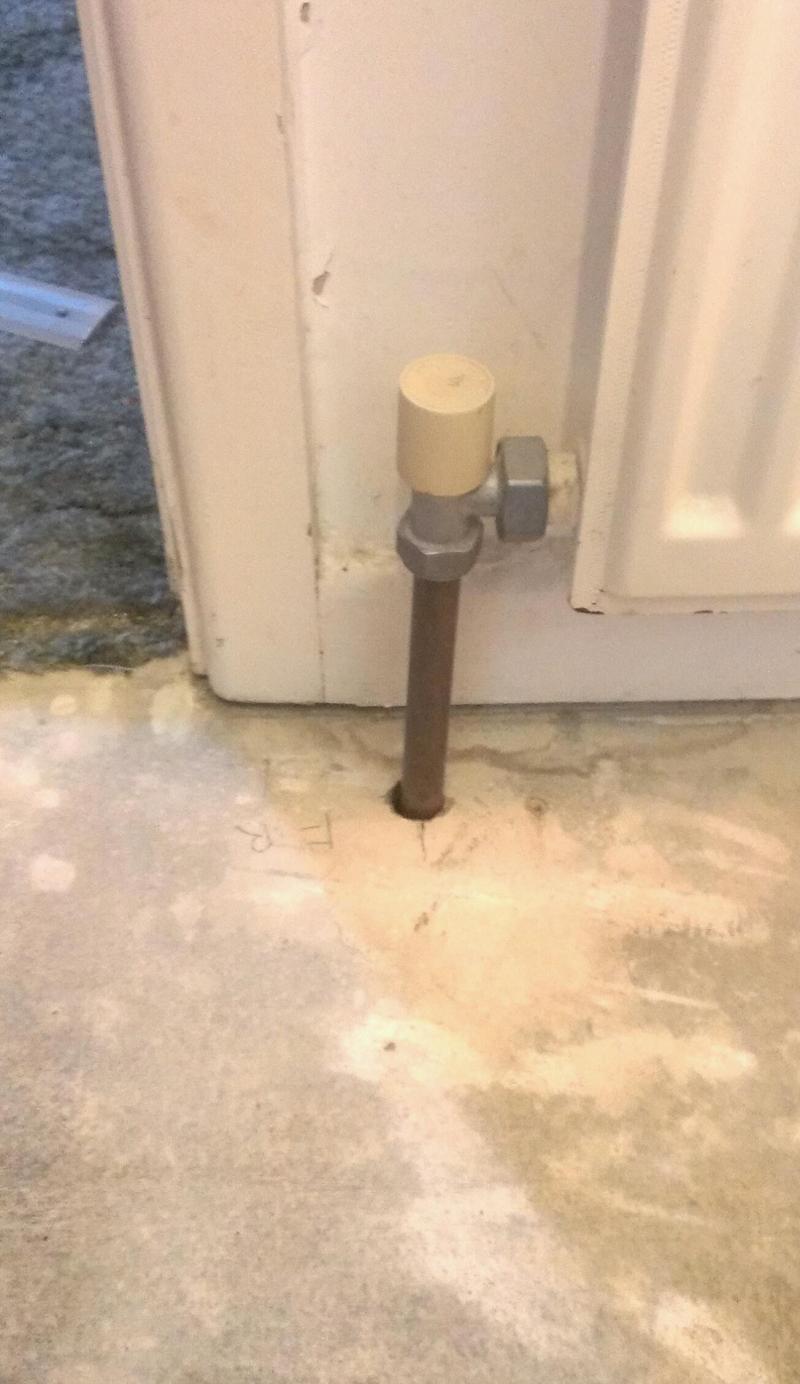 Central heating leak under floor board in bathroom DIYnot Forums