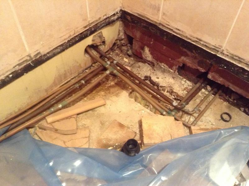 Shower Leaking, Board Underneath Rotten, What Next? ( DIYnot Forums