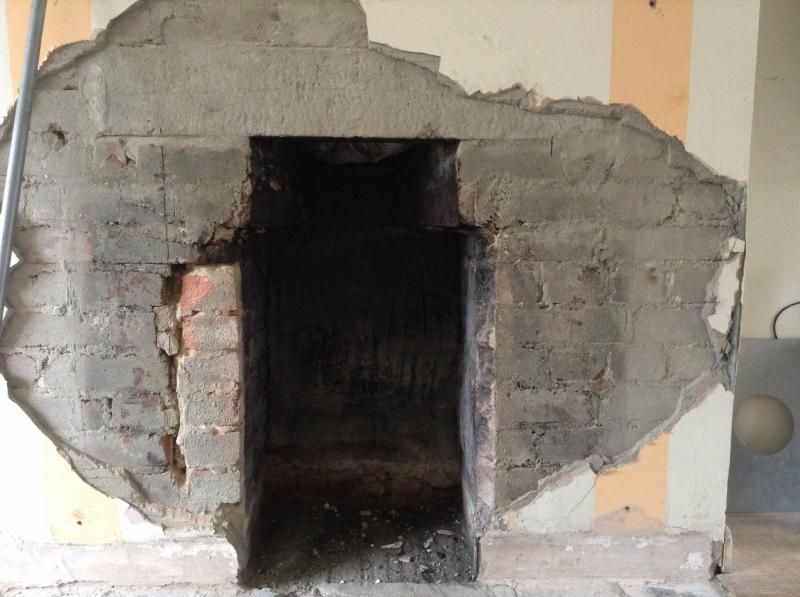 Widening a fireplace is one side structural? DIYnot Forums