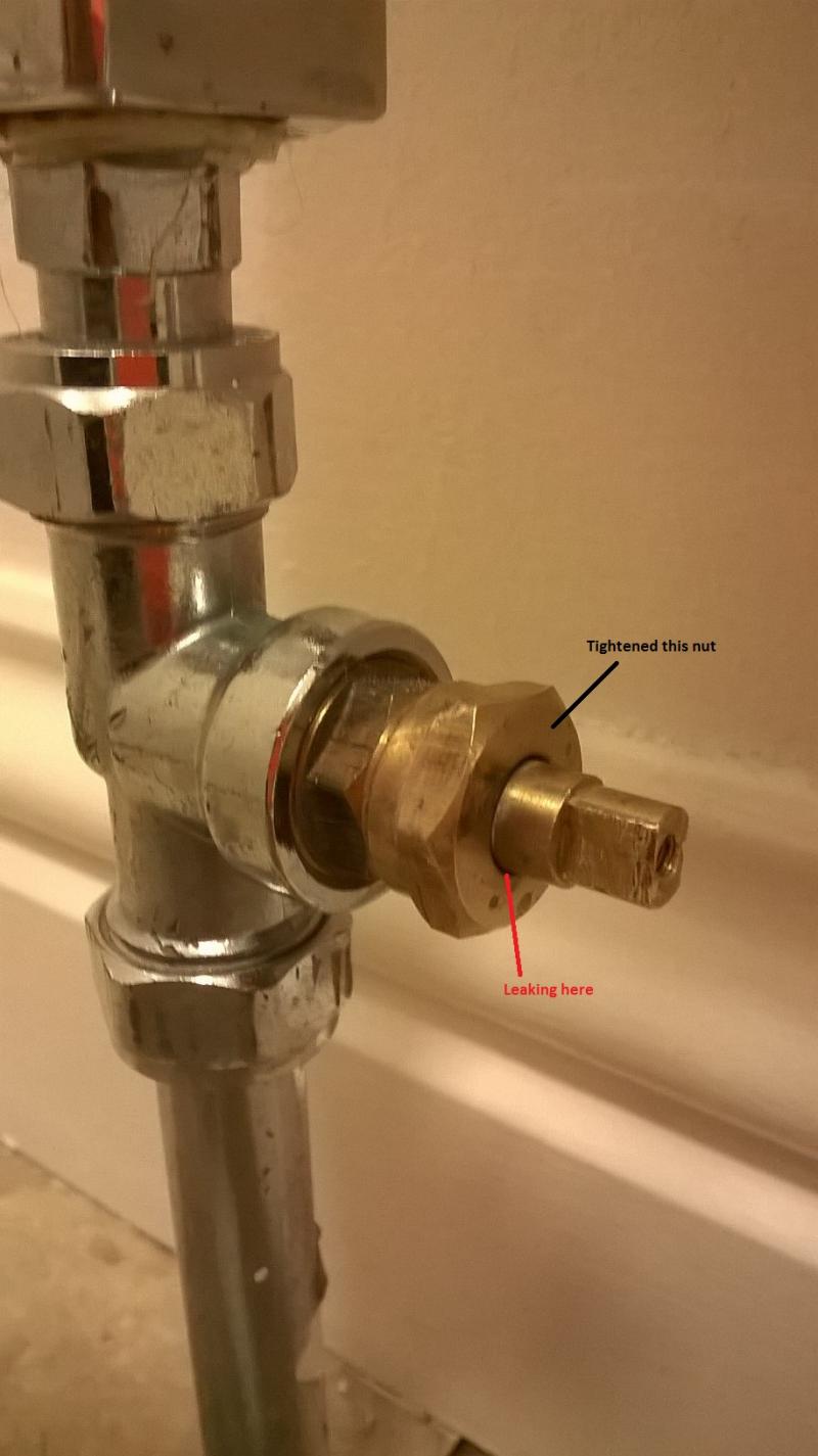 Leaking Radiator Valve DIYnot Forums