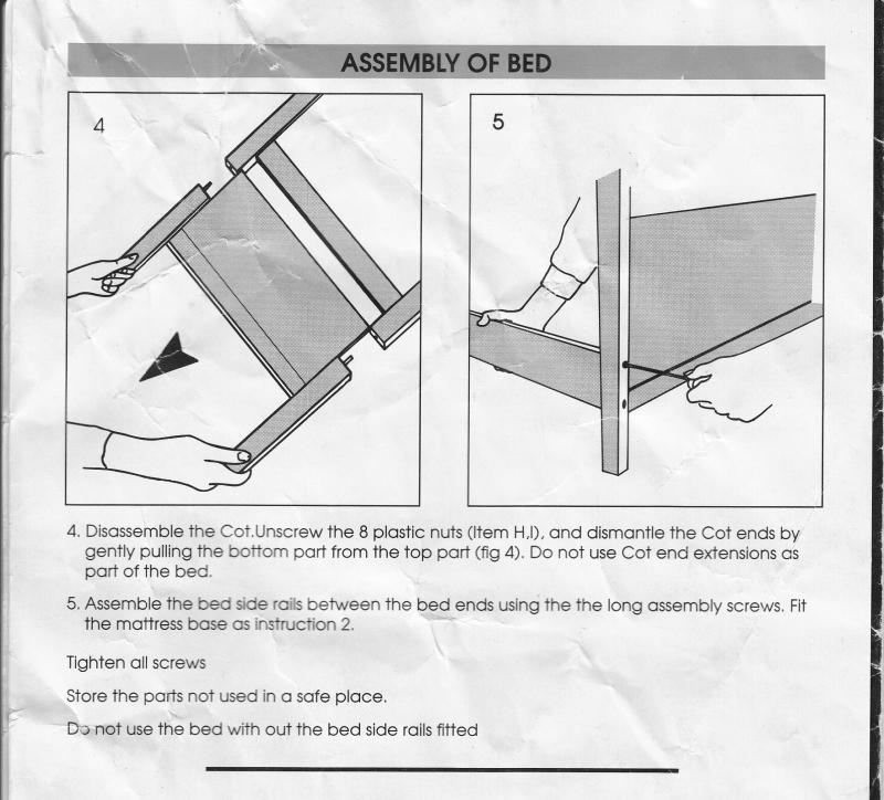 Replacing missing side rails for cot/bed DIYnot Forums
