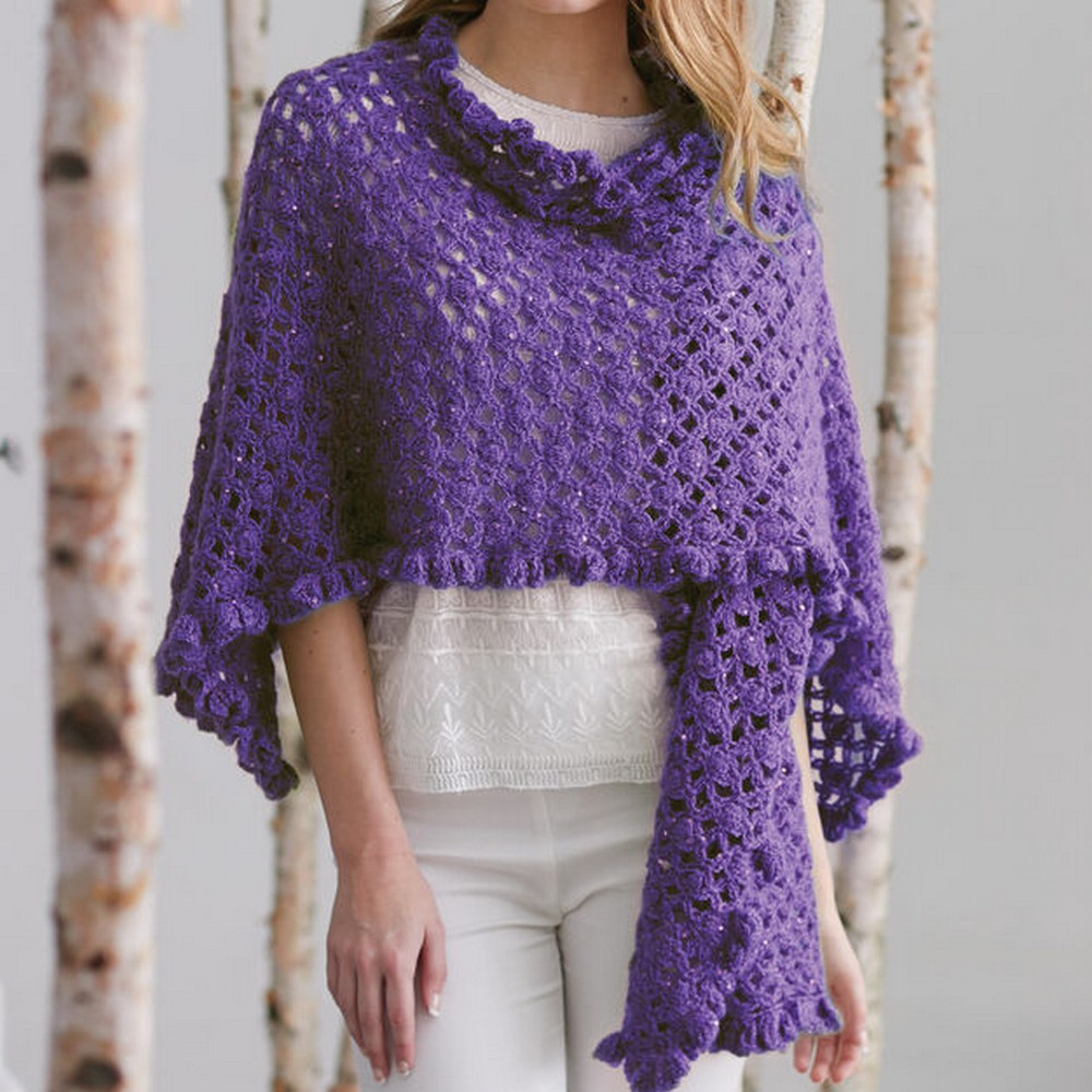30 Best Crochet Wrap Patterns In 2021 DIYS Craftsy