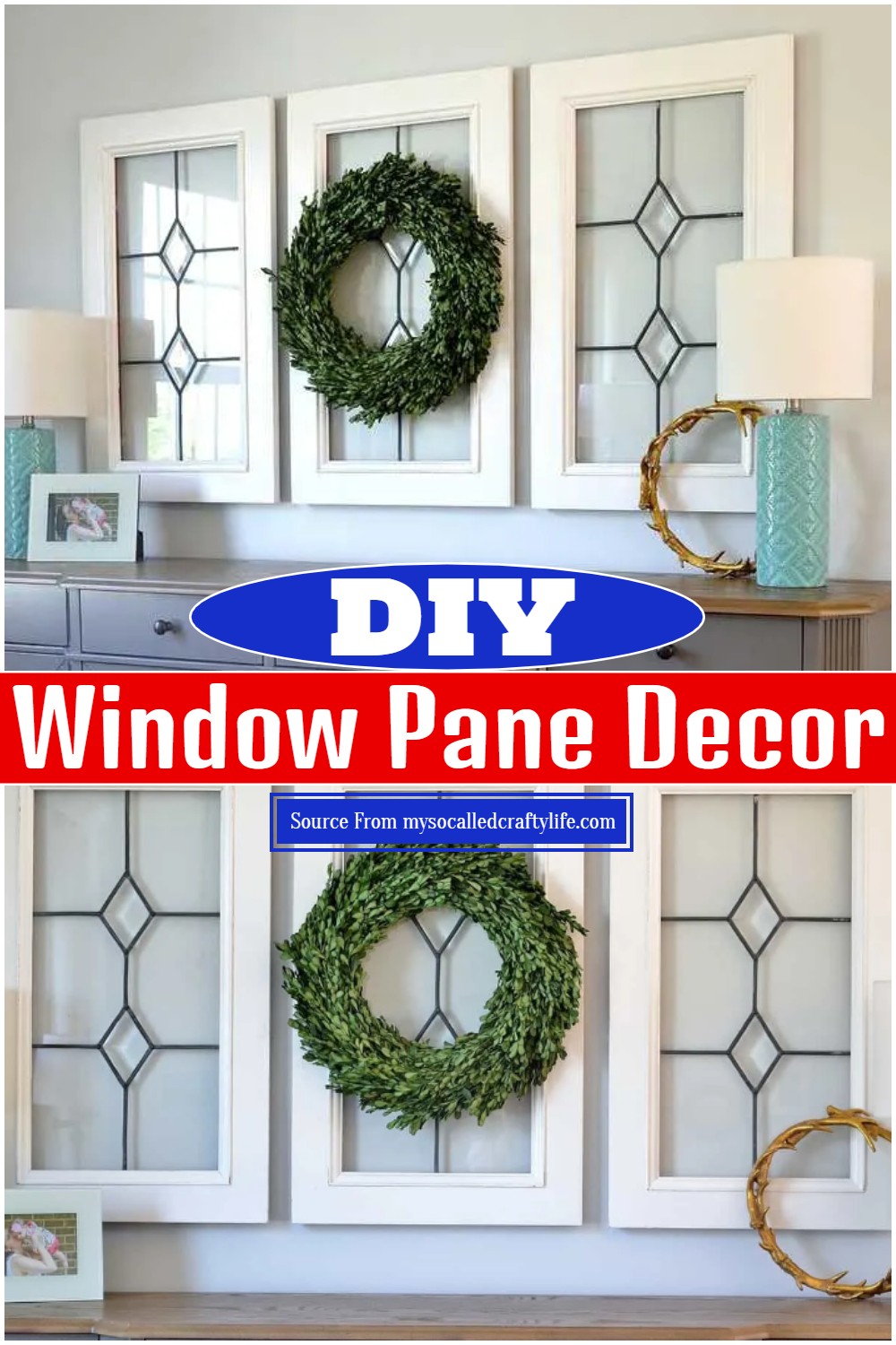 15 DIY Old Window Projects For Decoration DIYsCraftsy
