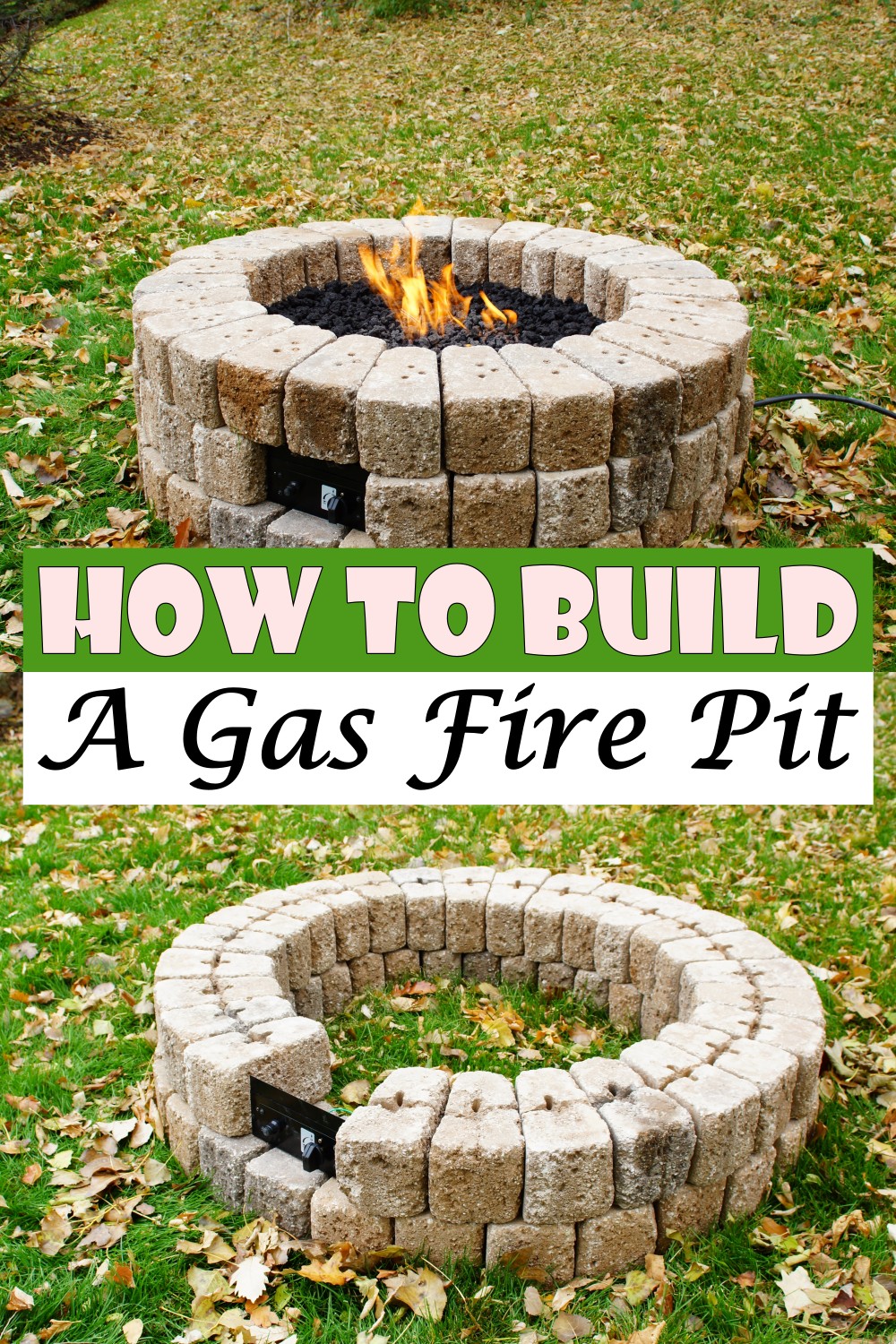 8 DIY Outdoor Gas Fire Pit Ideas DIYsCraftsy