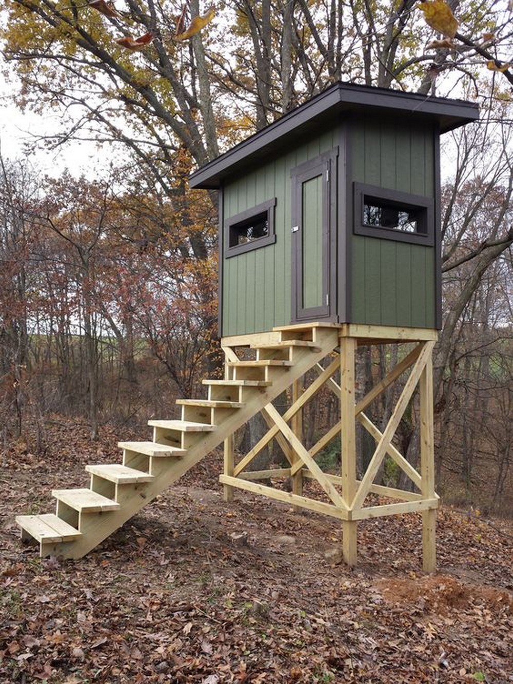 20 Free DIY Deer Stand Plans Perfect for Hunting Season DIYsCraftsy