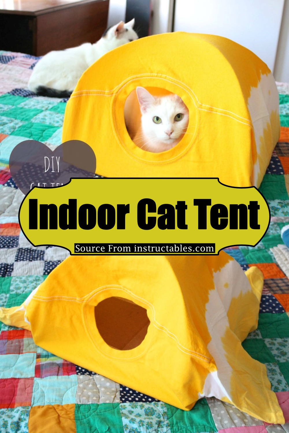 28 DIY Cat House Ideas For Winter DIYsCraftsy