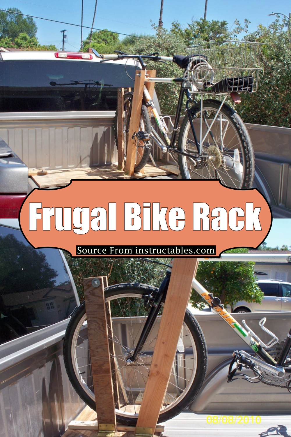 24 DIY Truck Bed Bike Rack Plans DIYsCraftsy